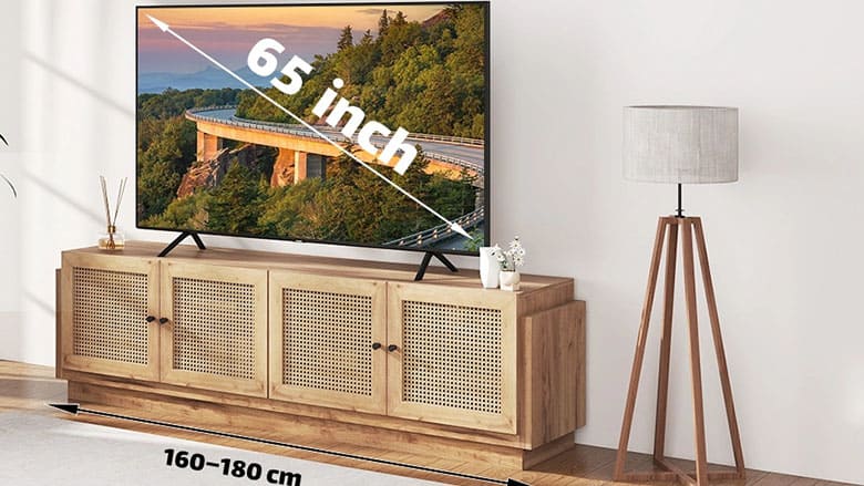 TV stand suitable for a 65‑inch TV